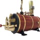 Steam Engine Horizontal Steam Boiler for Model Ship KACIO WS100XL 1000mL